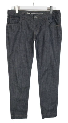 Dickies Workwear Mujeres Jeans W31 Ajustado Cremallera Bolsillos Dark Denim Azul - Imagen 1 de 4