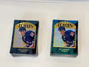 1997-98 SP AUTHENTIC HOCKEY ICONS 40 CARD SETS REGULAR + EMBOSSED - Bild 1 von 1
