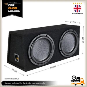 In Phase BX28S Doppel 8" versiegeltes Subwoofer-Gehäuse - Bild 1 von 1