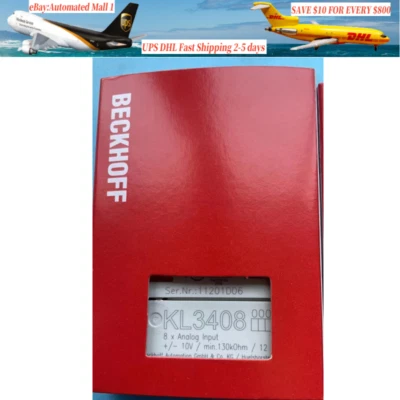1PC NEW IN BOX BECKHOFF KL3408 PLC module KL 3408 Expedited Shipping