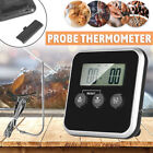 Digital Bratenthermometer Grillthermometer Ofen Backofen Fleischthermometer F4E3