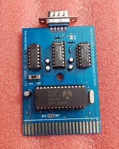 Swiftlink clone - Commodore 64 128 RS-232 RS232 gold contacts. - Picture 1 of 1