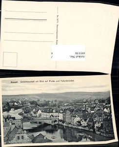 695158 Cassel Kassel Unterneustadt Fulda Hafenbrücke Neustadt - Bild 1 von 1