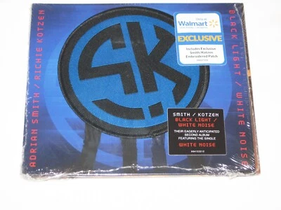 Adrian Smith/Richie Kotzen-Black Light/White Noise CD with patch ltd edition - Imagem 1 de 2