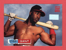 1994 TOPPS STADIUM CLUB (BB) Ron Gant SP "1st DAY ISSUE" CHASE CARD #123 BRAVES