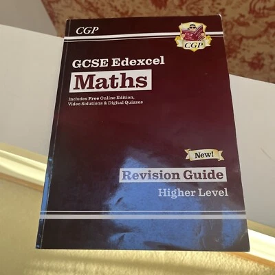 CGP GCSE Edexcel Mathematics The Revision Guide (Higher Level) For 9-1 course - Image 1 of 2
