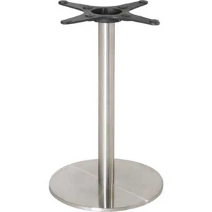 Bolero Stainless Steel Round Table Base - Cafe Table Bases (U552) - U552 - Picture 1 of 5