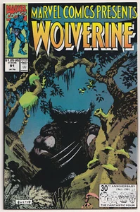 Marvel Comics Presents 91 NM/M 9.8 Marvel 1991 Wolverine Sam Kieth - Imagen 1 de 1