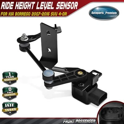 Sensor de nivel de altura negro pasajero delantero para Kia Borrego 2007-2016 558502J001 Foto 1 de 4