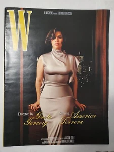 W MAGAZINE (VOLUME 2, 2024) THE DIRECTORS ISSUE - AMERICA FERRERA - Picture 1 of 4