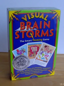 Visual Brain Storms The Smart Thinking Game by Binary Arts #6550 Ages 11 and Up - Picture 1 of 6