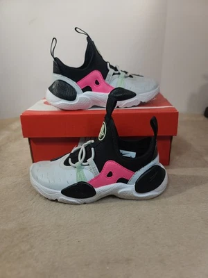 Nike Air Huarache EDGE BT Tenis Niño EE. UU. 9C UE 26- AQ2433-200 Foto 1 de 4