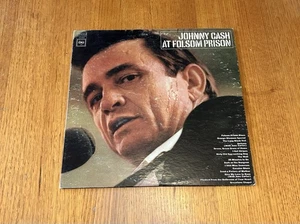 Johnny Cash – At Folsom Prison - 1968 - Columbia CS 9639 Vinyl LP VG+/VG+ - Picture 1 of 4