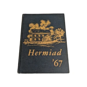1967 HERMIAD YEARBOOK PLAINFIELD HIGH SCHOOL CENTRAL VILLAGE CONNECTICUT - Picture 1 of 6