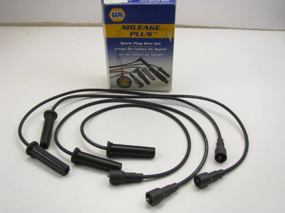 Napa 3128 Ignition Spark Plug Wire Set - 7mm for 1992-1994 Pontiac Sunbird 2.0L - Image 1 of 1