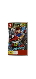 Super Mario Odyssey Nintendo Switch Game 2017 Tested Working Sent Tracked - Picture 1 of 6