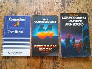 Lot Of 3 Commodore 64 Reference books - Photo 1/2