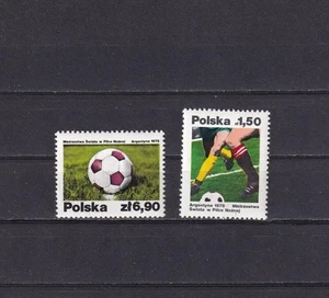 SA08a Poland 1978 Football World Cup - Argentina mint stamps - Picture 1 of 1