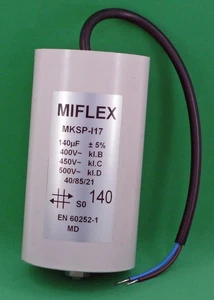 Motor Run Capacitor 140uF 400VAC - Picture 1 of 5