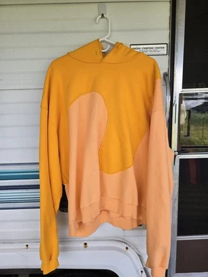 ERL Venice Beach Swirl Sudadera con Capucha Pullover Naranja Talla Grande Foto 1 de 4