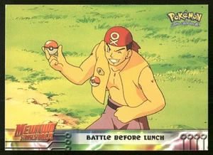 Battle Before Lunch #10 Pokemon 1999 Topps Movie LP - Picture 1 of 2