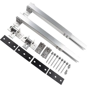 Brand New Short Brackets Photovoltaic Support Adjustable End Clamp Kit - Bild 1 von 24