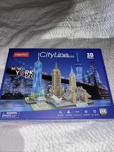 CubicFun CityLine 3D Puzzle New York City Building Model Jigsaw Craft Sealed NEW - Picture 1 of 2
