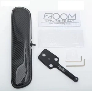 Real Carbon Fibre Interior Rear View Mirror For Honda Accord Civic CRV Integra - Picture 1 of 5