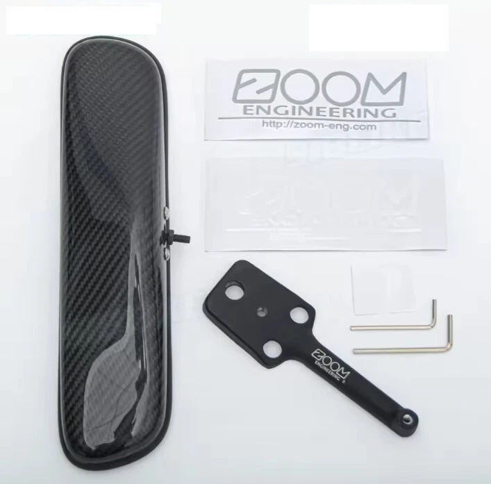 Real Carbon Fibre Interior Rear View Mirror For Honda Accord Civic CRV Integra - Image 1 of 4