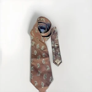 Cravat IM ISSEY MIYAKE Design studio 100% SILK TIE VINTAGE CRAB animal - Picture 1 of 3