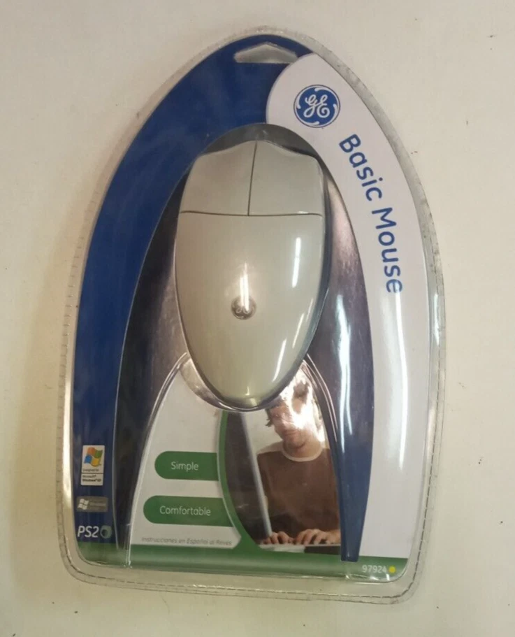 General Electric GE  Basic Mouse Serial and PS2 Two Button Mouse HO97924 - Image 1 of 1