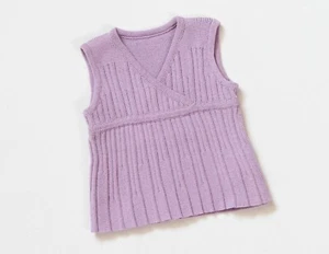 Lilac Sleeveless Knit Top | Fits Most 18" Girl Dolls | 18 Inch Doll Clothes - Picture 1 of 2