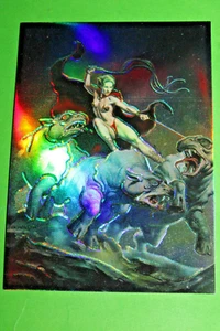 Boris Vallejo 1996 con Julie Bell refractor holocromo paralelo insertar tarjeta #30 - Imagen 1 de 6