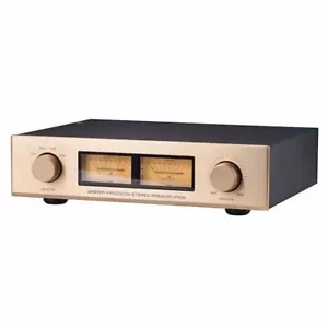 Amplificatore di potenza audio VU Meter versione giallo C-245 telecomando completamente bilanciato - Foto 1 di 1