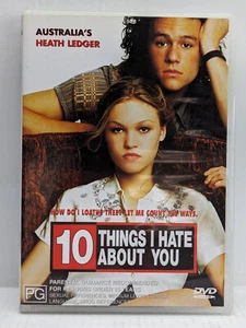 10 Things I Hate About You DVD Region 4 PAL Pre-Owned Heath Ledger Julia Stiles - Picture 1 of 4