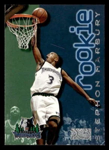 Tarjeta de novato premium Stephon Marbury 1996 SkyBox #222 Minnesota Timberwolves - Imagen 1 de 2