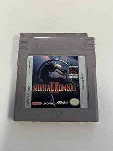 Mortal Kombat II 2 Nintendo Game Boy originale TESTATO FUNZIONANTE - Foto 1 di 2