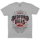 Bedford Falls Mens T-Shirt Christmas It's Wonderful Life Drug Store D148
