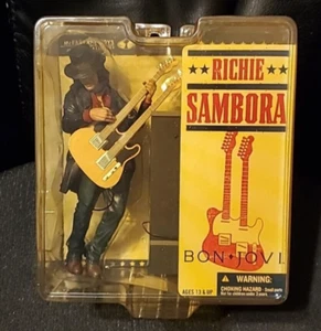 2007 McFarlane Richie Sambora (Bon Jovi) Action Figure SEALED (Yellowing bubble) - Picture 1 of 2
