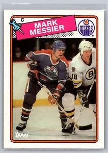 Mark Messier 1988-89 Topps HOCKEY #93 Edmonton Oilers HOF - Picture 1 of 2