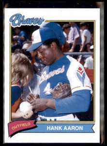 2020 Topps X Super 70s Sports #12 Hank Aaron NM-MT