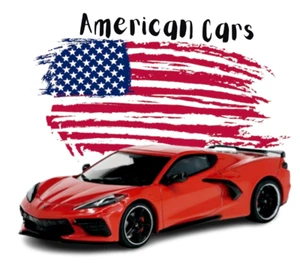 Coche deportivo americano Chevrolet Corvette / 2020 (Escala 1:43) American Cars - Imagen 1 de 11