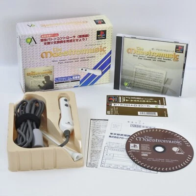 THE MAESTRO MUSIC Limited Good PS1 Playstation For JP System 2346 p1 - Image 1 of 4