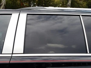 2015-2018 GMC YUKON 6 Piece Stainless Steel Pillar Post Trim. 4-door, SUV - Picture 1 of 1