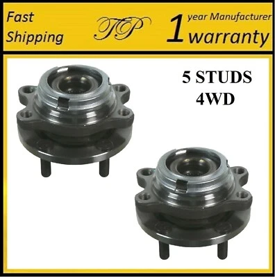 Conjunto de cojinete de cubo de rueda delantera para Infiniti 2003-2012 FX35/2013 FX37 4x4 par Foto 1 de 3