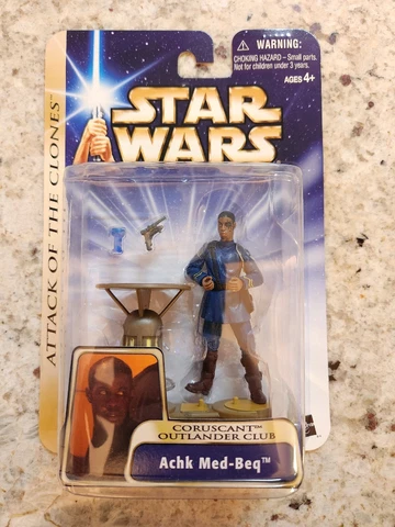 Star Wars: Achk Med-Beq (Coruscant Outlander Club) Action Figure Cover
