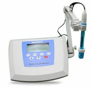 Instrumento de laboratorio medidor de pH medidor de mesa 0.00 ~ 14.00pH 0 ~ ±1800mV - Imagen 1 de 6