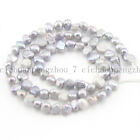 Small 5-6mm Natural White Pink Gray Freshwater Baroque Pearl Loose Beads 15''