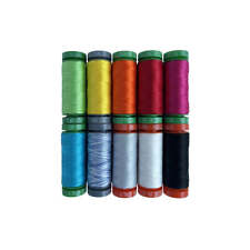 Aurifil Thread We Sew Too 10 SMALL SPOOLS 100% COTTON 2-28wt, 5-40wt, 3-50wt