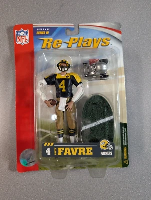 Gracelyn Re-Plays Serie III 2006 Green Bay Packers Brett Favre Throwback - Nuevo en caja Foto 1 de 2